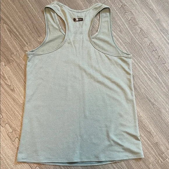 Oiselle teal mesh running tank - Picture 3 of 3